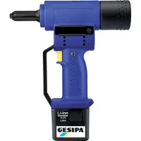Gesipa akkukäyttöinen popniittikone PowerBird PRO CAS; 18 V; 1x2,0 Ah akku
