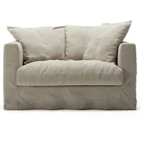 Decotique Le Grand Air Love Seat-sohva - Nojatuolit Pellava Natural Blonde - 431788+431786+167154