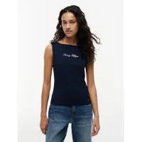 Tommy Hilfiger Toppi laivastonsininen / valkoinen