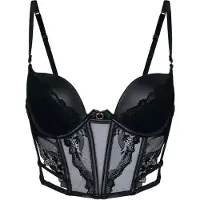 Hunkemoller Rintaliivi 'Ilenia' musta