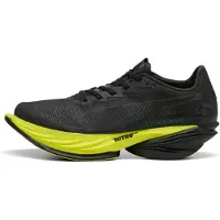 Puma x Aston Martin F1 Fast-R NITRO Elite 3 Black Yellow SS26 Running Shoes, Size 42 - EUR