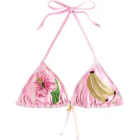 Next Bikinitoppi keltainen / vihreä / vaaleanpunainen / roosa