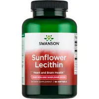 Swanson Health Auringonkukkalesitiini - 90 kapselia