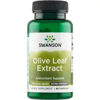 Swanson Health Oliivinlehtiuute, 750 mg Super vahva - 60 kapselia