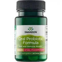 Swanson Health - Probiootit suun terveydelle, imeskelytabletit