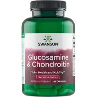 Swanson Health Glukosamiini ja kondroitiini - 90 kapselia