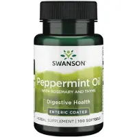 Swanson Health - Piparminttuöljyn yhdistelmä 100 kapselia