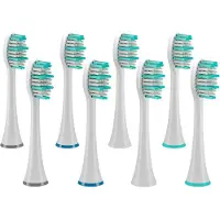 TrueLife SonicBrush UV Heads White Standard vaihtopäät hammasharjaan SonicBrush UV, GL UV 8 kpl