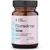 Aura Herbals Floradrop Femi, Probiootti naisille - 20 kapselia