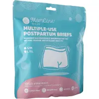 MomCare by Lina Postpartum Briefs synnytyksen jälkeen käytettävät tukialushousut L-XL 4 kpl