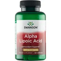 Swanson Health , Alpha Lipoic Hapetus, 300 mg, 120 Pillereitä