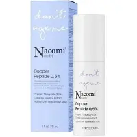 Nacomi Next Level Copper Peptide 0,5 % kasvoseerumi sisältää peptidejä 30 ml
