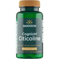 Swanson Health - Cognizin Sitikoliini 500 mg, 60 kasviskapselia