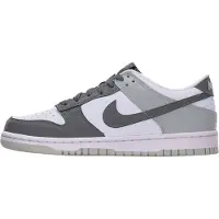 Nike Tennarit 'Dunk' harmaa / tummanharmaa / valkoinen