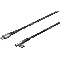 Goobay 64659 USB cable USB 2.0 1 m USB C Black, Grey (64659)