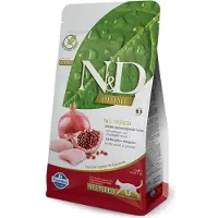 N&D Prime Dog - Kissa N&D Grain Free Chicken & Pomegranate Kastroidut 1,5 kg - Kissat - Kissanruoka - Kuivaruoka
