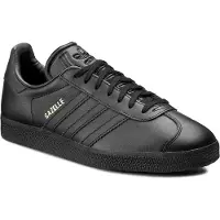 Adidas Originals Kenkä - Gazelle - Cmusta/Cmusta/Kultakuvio - - 38 2/3 - Kengät