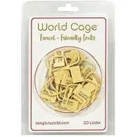 Rimba World Cage - Matkalukot siveysvöihin 20kpl