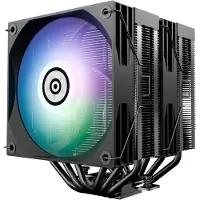 Enermax ETS-TD60D-ARGB, Ilmanjäähdytin, 12 cm, Musta
