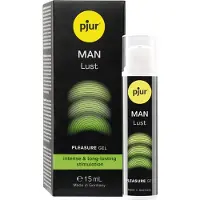 Pjur Man Lust - Miesten kiihotusgeeli, parakarassi, Spilanthes Acmella, tingling, kihelmöivä, voimakas,