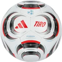 Adidas Jalkapallo Tiro Pro - Valkoinen/musta/punainen, koko Ball SZ. 5