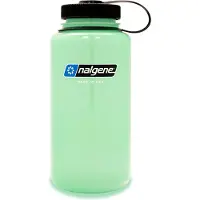Nalgene Flaska 1L Wide Mouth Sustain (Color: Glow Green)