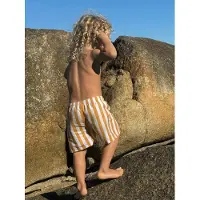 Swim Essentials Uimashortsit, Flow Yellow/White, 146-152