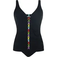 Sunflair Tankini vaaleansininen / omena / lila / musta