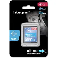 Integral CFAST2.0 uPro X2 64GB (R550MB/s W540MB/s)