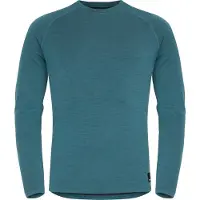 Urberg Men's Selje Merino-Bamboo Top Mediterranea/Blue Nights Kerrasto yläosat Mediterranea/Blue nights S