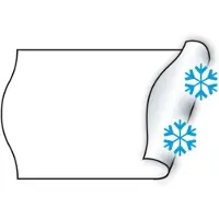 Meto Price labels 26x16 white deep freeze 6 rls/1000