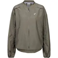 Asics Women's Nagino Run Adjustable Jacket Dark Olive Urheilutakit vuorettomat S