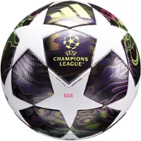 Adidas Jalkapallo Champions League Final 2025/26 Budapest League - Tumma Violetti/valkoinen/keltainen, koko Ball SZ. 5