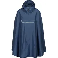 Vaude Unisex Valdipino Rain Poncho Dark Sea Uni Sadetakit M