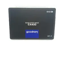 Goodram CX400 gen.2 512 GB 2.5' Serial ATA III 3D TLC NAND (SSDPR-CX400-512-G2)