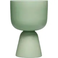 Iittala Nappula Plant Pot 230X155Mm Matte Mint Green - Green - 230X155MM