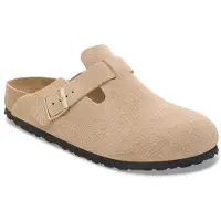 Birkenstock Boston Bs Suede Leather Klompit