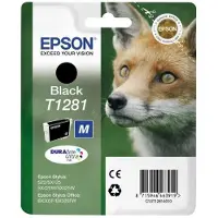 Epson T1281 Musta Ink - Blister