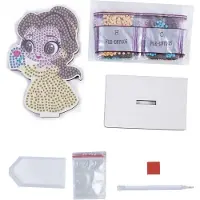 Craft Buddy DISNEY PRINCESS Kristallimaalaussetti Belle-hahmo