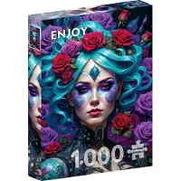 Enjoy Puzzle ENJOY Gothic Flowers Portrait 1000p palapeli