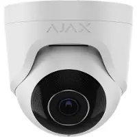 Ajax Videovalvontakamera TurretCam 8Mpix DOME IP -kamera, 4 mm, valkoinen