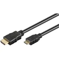 Goobay 74088 HDMI cable 5 m HDMI Type A (Standard) HDMI Type C (Mini) Black (74088)
