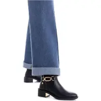 Xti for woman. 14439801-NEGRO Ankle boots 144398 black (38), 3 to 5 cm, Zip, Casual