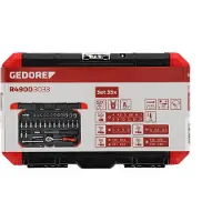 Gedore socket wrench set 1/4", 33 pieces