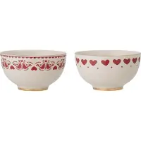 Bloomingville Jolly kulho 2 kpl Red