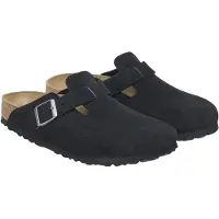 Birkenstock Pistokkaat 'Boston' musta