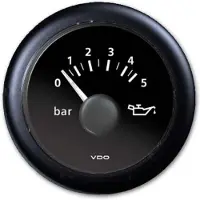 VDO 10-184 Ohm Manometri 0-5bar