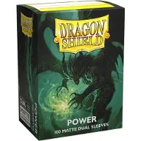 Dragon Shield Sleeves Standard Size Dual Matte Power (100ct)