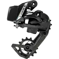 Sram Force AXS E1 12-speed -takavaihtaja Unicorn Black / Laser Foil