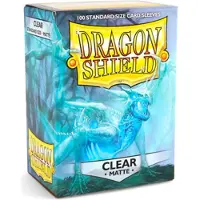 Dragon Shield Card Sleeves (100 pcs) - Matte Clear